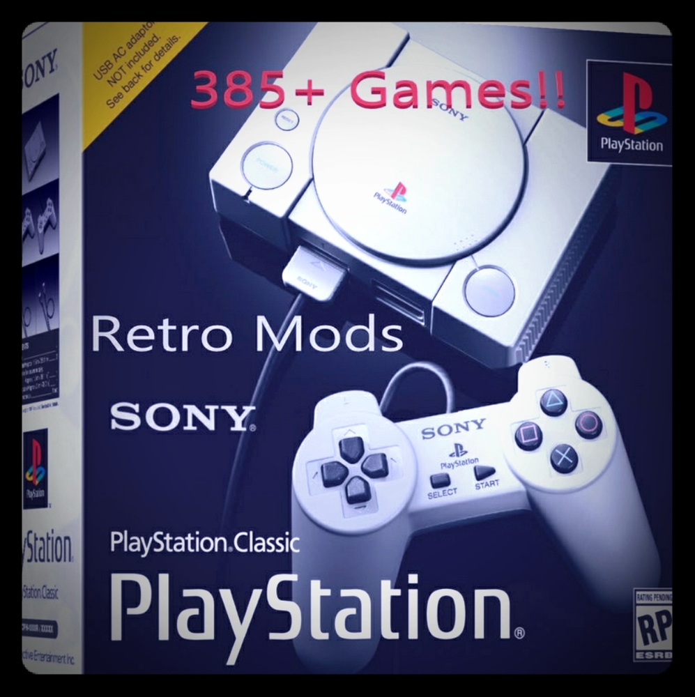 Sony PlayStation Classic Console Mini PS1 385+